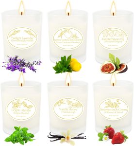 La bougie parfumée ensemble cadeau