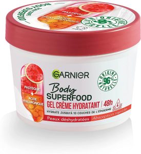 La crème hydratante pour le corps Garnier
