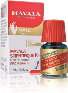 Le durcisseur d’ongles Mavala
