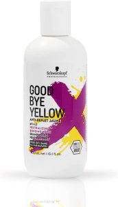 Le shampoing violet Schwarzkopf Good Bye Yellow