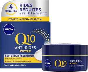 La crème de nuit anti-âge NIVEA Q10 Power