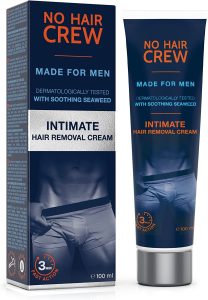 La crème dépilatoire NO HAIR CREW (pour hommes)