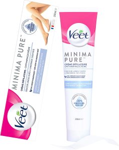 La crème dépilatoire Veet Minima Pure 200ml
