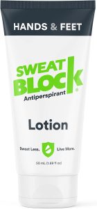 La lotion anti-transpirante SweatBlock