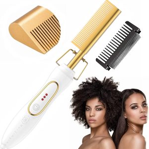 Le peigne chauffant 3 Réglages de Température