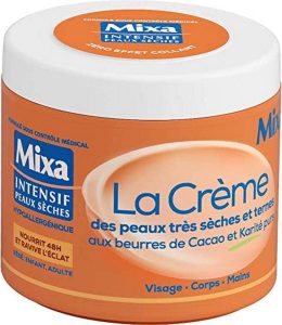 La crème pour peau déshydratée Mixa Intensif