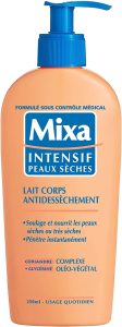 Le lait hydratant pour le corps Mixa