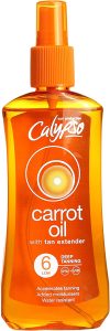 Le prolongateur de bronzage Calypso Huile de carotte