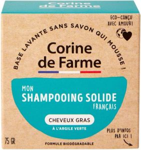 Le shampoing pour les cheveux gras Corine de Farme