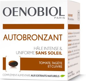 Les gélules auto-bronzantes Oenobiol