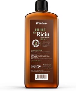 L’huile de ricin 900 ml, pure et naturelle