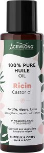 L’huile de ricin Activilong 100 % pure