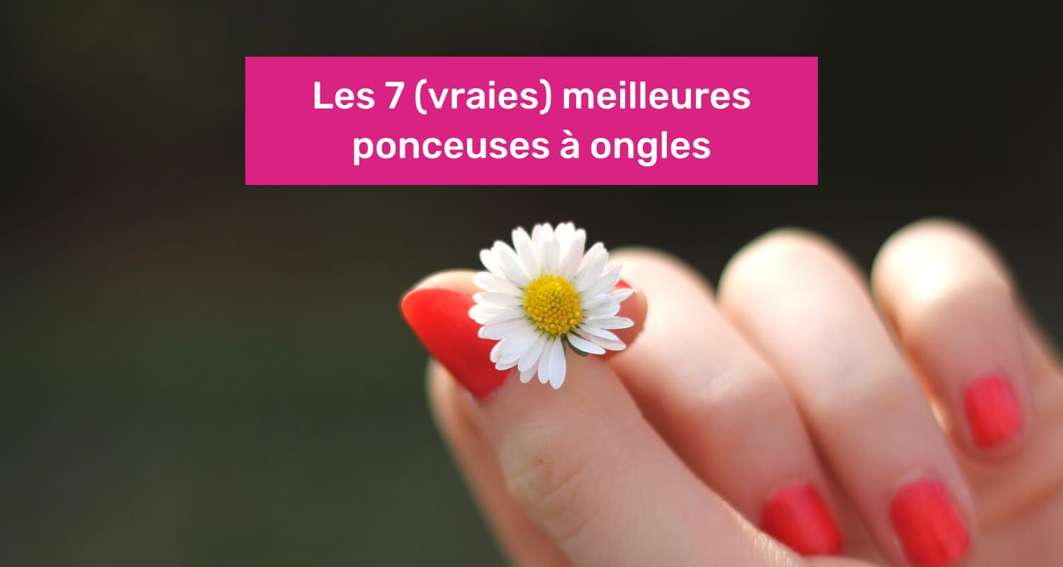 ponceuse ongle
