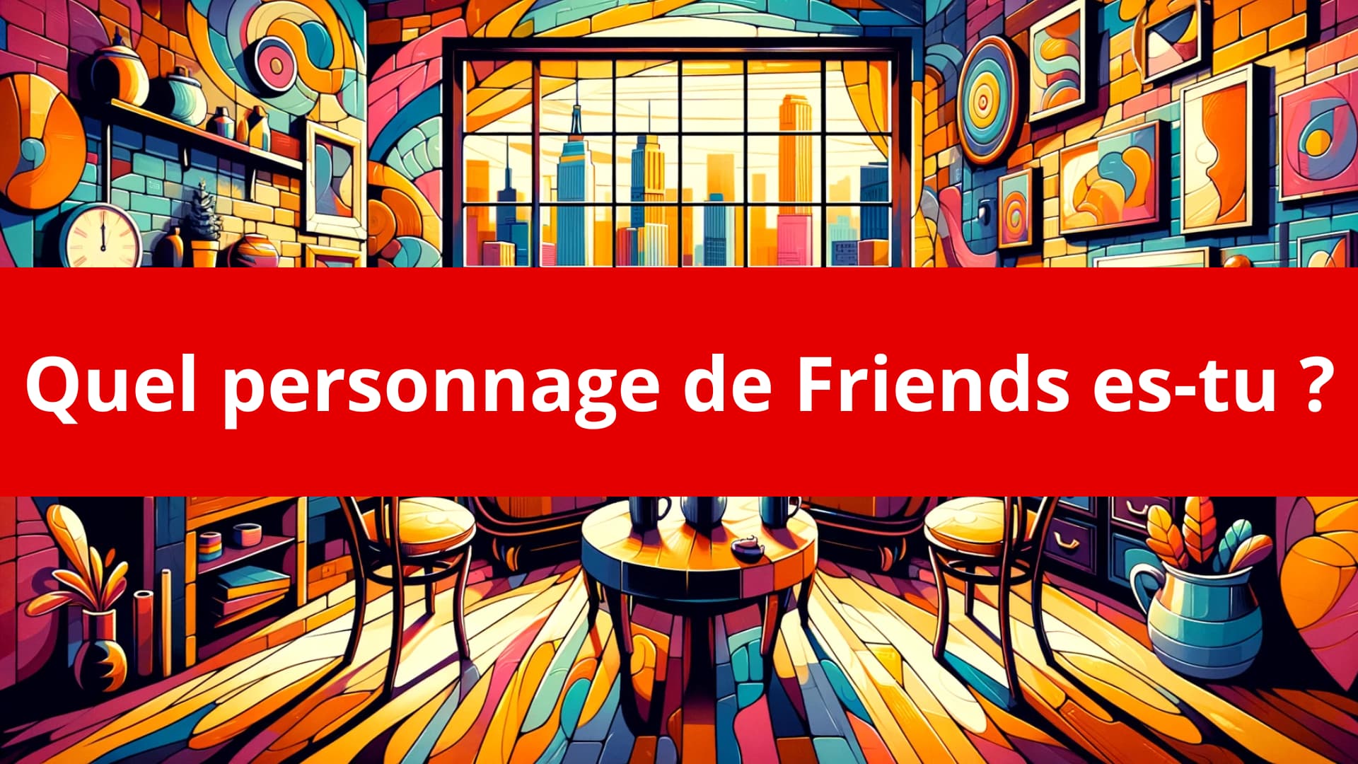 Quiz : Quel personnage de Friends es-tu